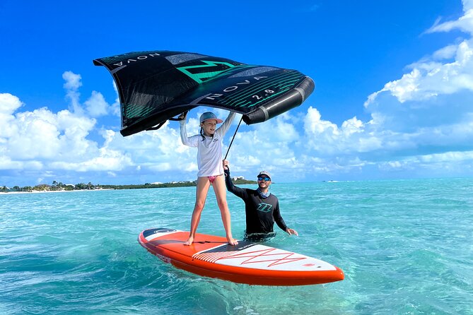2 Hour Private Winging Lesson in Long Bay Beach - The Wireless Headset Is the Smartest Feature