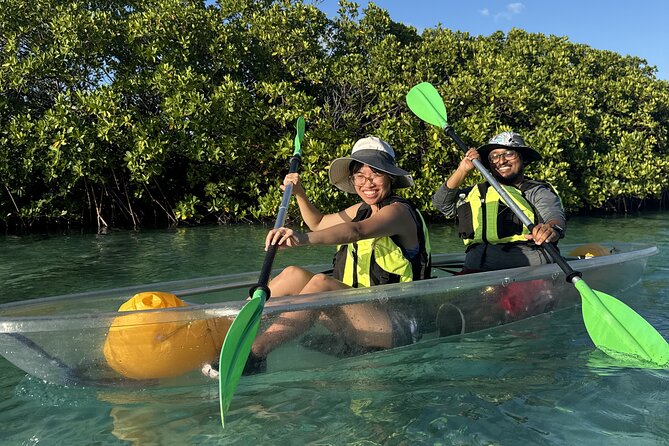 3hr Clear Kayak Tour of Mangroves, Marine Life and Iguanas - Group Size, Pickup, and Meeting Point