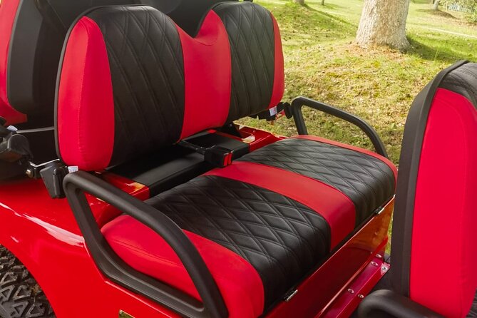 4 Seater Luxury Golf Carts Rental in Grand Turk - The handoff, map, and quick orientation