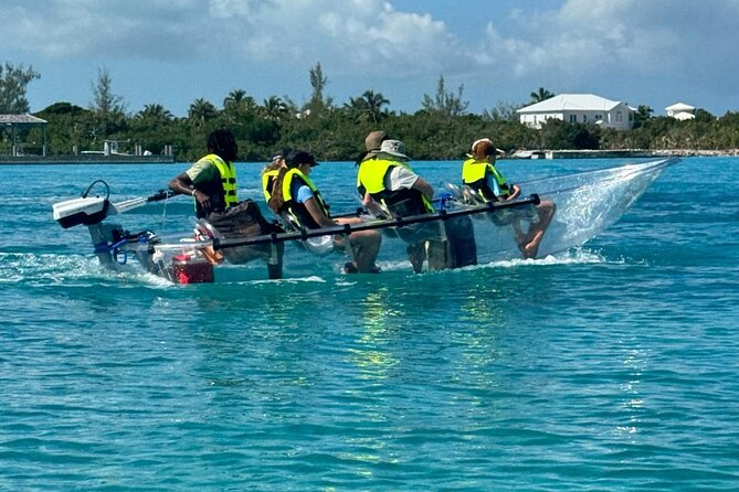 6-Passenger Motorized Clear Kayak Mangrove Tour in Providenciales - Entering Mangrove Cay by quiet electric power