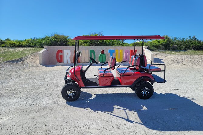 6-Seater Golf Cart: Grand Turk - The price: good for six, harder for two