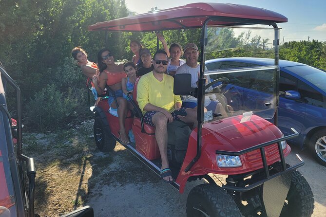 6-Seater Golf Cart: Grand Turk - Cart condition and the risk of breakdowns