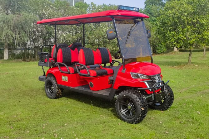 6 Seater Luxury Golf Carts Rental in Grand Turk - What the six-seat luxury cart is really like