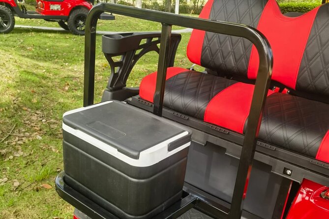 6 Seater Luxury Golf Carts Rental in Grand Turk - Comfort, power, and a fair warning