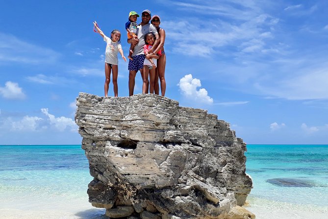7 Hour Private Catamaran Sail, Snorkel and Beach BBQ Grace Bay, Providenciales - A charcoal-grilled lunch on the beach
