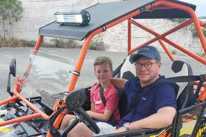Caicos Banks Turquoise Water and Brewery UTV Tour - The Hole, a 40-foot limestone sinkhole