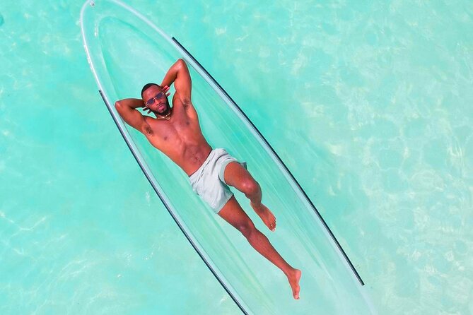 Clear Kayak Photoshoot in Turks and Caicos Islands Providenciales - Appointment timing needs a little care