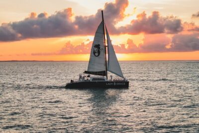 Deluxe Sunset and Saxophone Sail on Luxury Lady Grace Catamaran