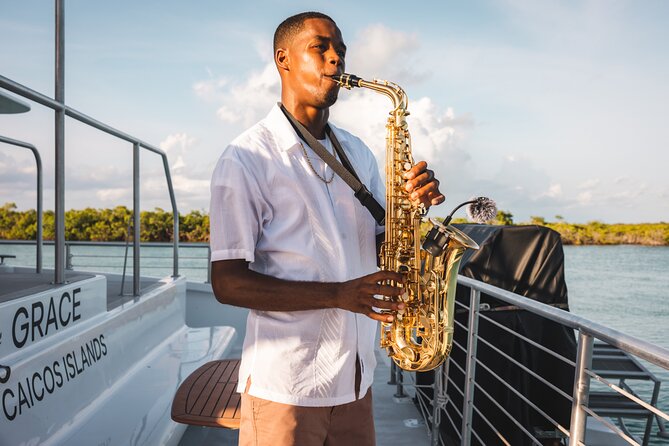 Deluxe Sunset and Saxophone Sail on Luxury Lady Grace Catamaran - How the $179 price measures up