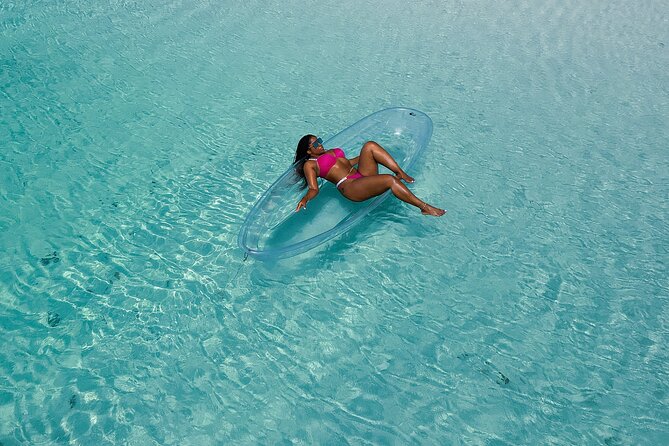 Exclusive Aerial Reflection: Solo Clear Kayak in Turks and Caicos - Meeting at QP33+45J in Wheeland Settlement