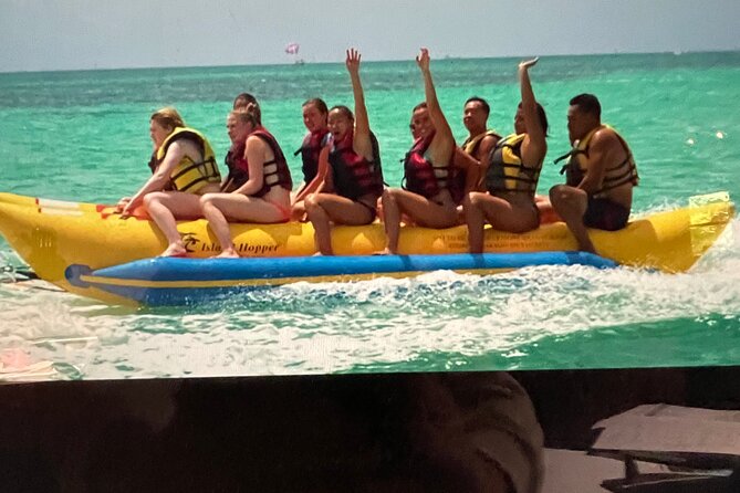 Exclusive Fun Adventure on a Banana Boat Water Ride - A short ride on the waters of Grace Bay