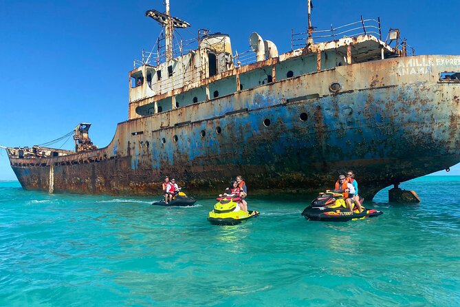 FAMOUS SHIPWRECK, Tiki Bar & Iguana Island Private Jet Ski Tour - Key points to know before booking