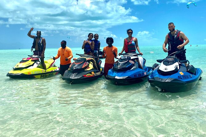 FAMOUS SHIPWRECK, Tiki Bar & Iguana Island Private Jet Ski Tour - Half Moon Bay and the Turks and Caicos rock iguanas