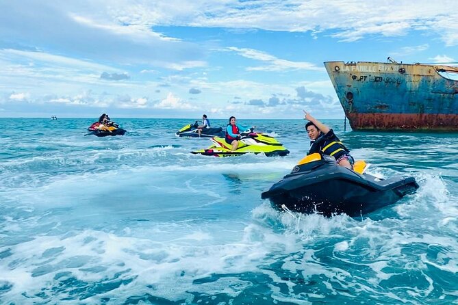 FAMOUS SHIPWRECK, Tiki Bar & Iguana Island Private Jet Ski Tour - What $478.99 means for value