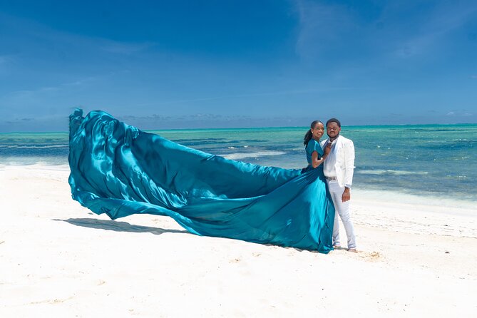 Flying Dress Photo in Turks and Caicos island - Weather, comfort, and timing