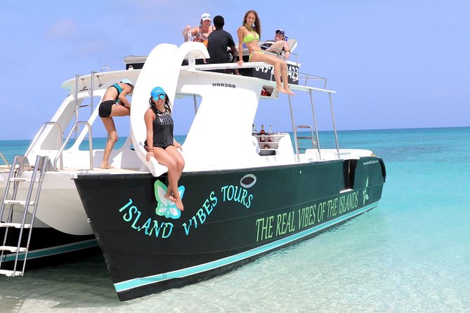 Full Day Beach BBQ Lunch & Snorkeling Excursion in Grace Bay - BBQ lunch at anchor