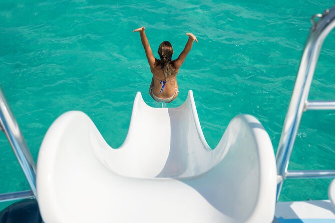 Full Day Private Boat Charter at Grace Bay, Providenciales - Lunch, snacks, and an open bar