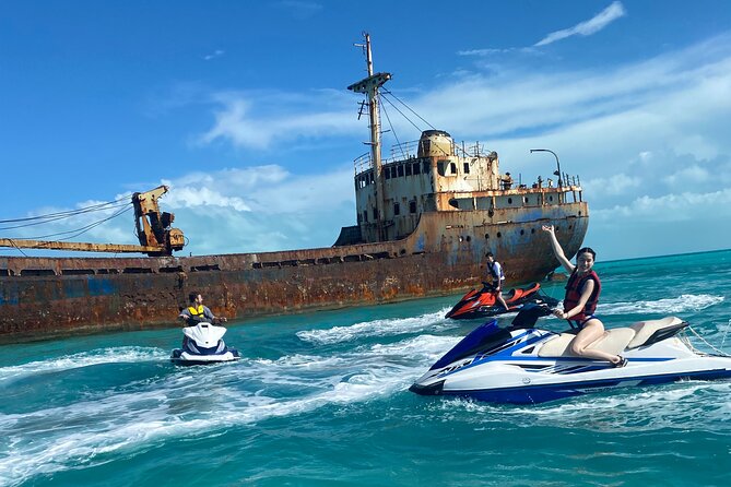 Ghost Shipwreck and Noah’s Ark Tiki Bar Guided Tour - What the jet-ski portion adds