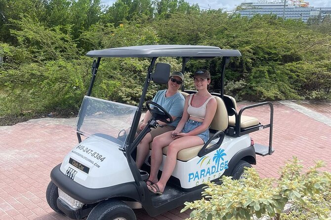 Golf Cart Rental in Grand Turk (4-seater) - Local Food, Donkeys, and Small Island Stops