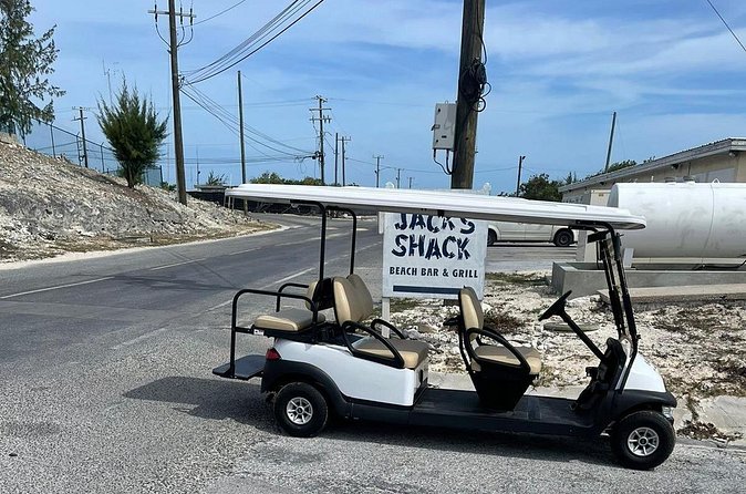 Golf Cart Rental in Grand Turk (6-seater) - Old town and a personal museum stop