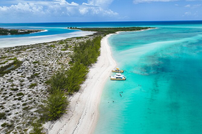 Half Day Private Boat Charter at Grace Bay, Providenciales - Half Moon Bay and the rock iguanas