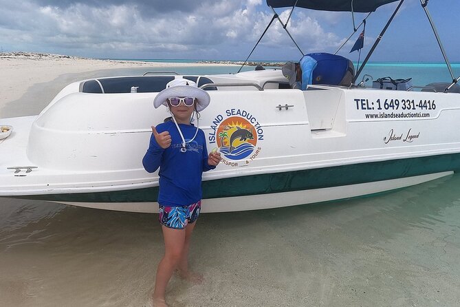 Half Day Private Charter Tour Turks and Caicos - La Famille Express shipwreck, the main water stop
