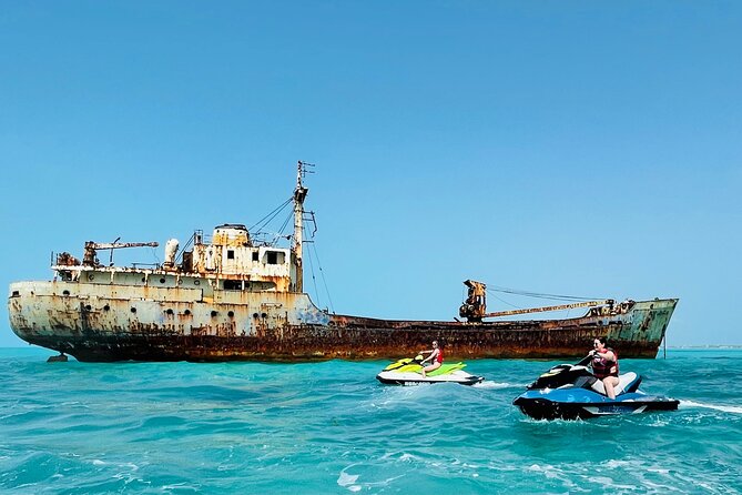 Island Hopper Adventure in Providenciales - Passing the Conch Farm near Leeward