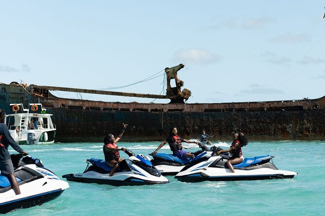 Jet Ski Adventure in Crystal Waters of Turks and Caicos - Sandbars, cays, and the changing color of the water