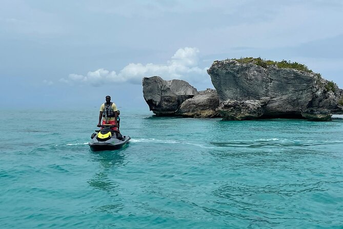 Jet Ski Tour or Jet Ski Rental in Providenciales - Jet ski riding along Providenciales