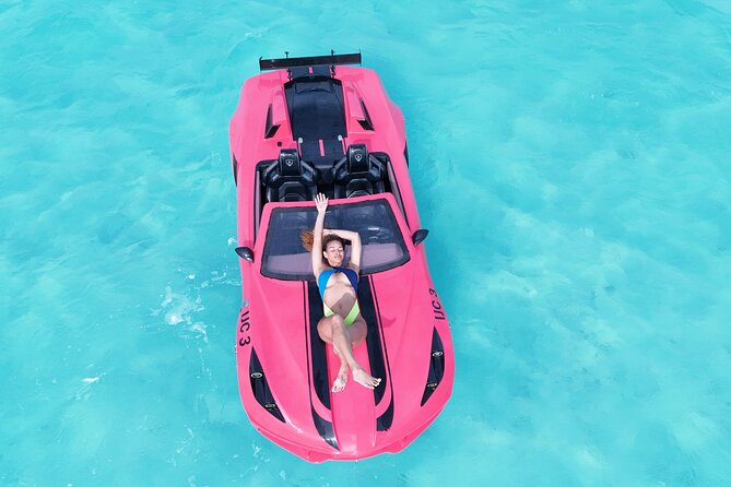 JetCar Drone Photo Video Shoot experience in Turks Caicos - Safety Briefing, Life Jackets, and JetCar Basics