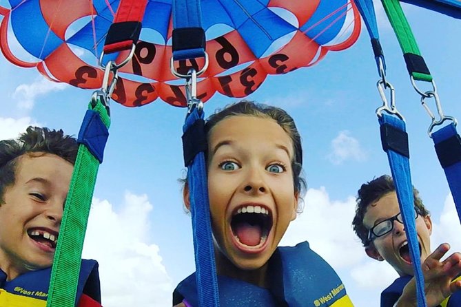 Key to the Sea Parasailing- Birds Eye View of the Best Beach in the world - Choosing a single, double, or triple flight