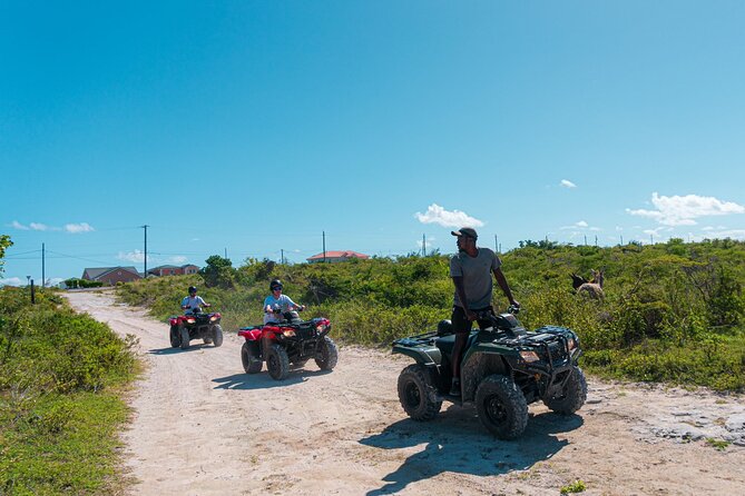 Lets Ride Adventures ATV Tour in Grand Turk - The 30-minute beach stop