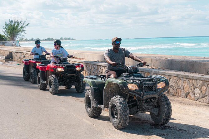 Lets Ride Adventures ATV Tour in Grand Turk - Riding across Grand Turk