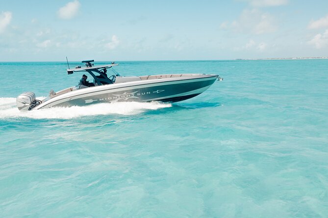 Midnight Sun Charters - 43ft Midnight Express - Pine Cay: an easy first taste of the islands