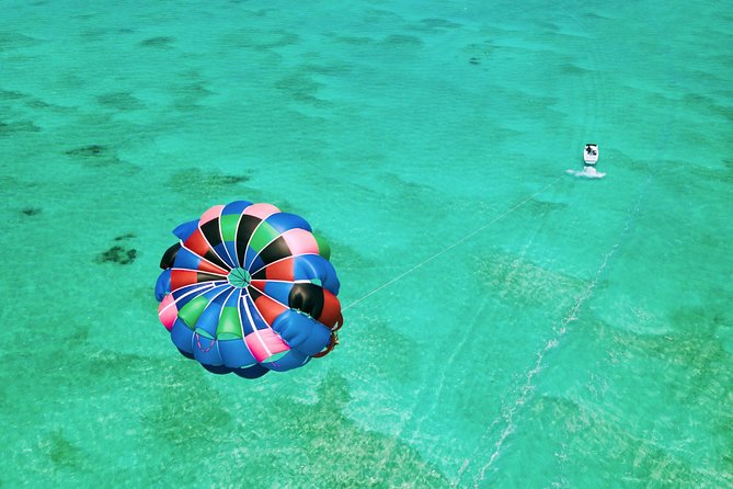 Parasailing Adventure from Providenciales in Turks and Caicos - Returning to the beach without a long swim