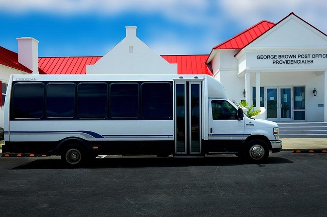 Private 15 Passenger Bus ( One Way ) - The route and the one-way wording