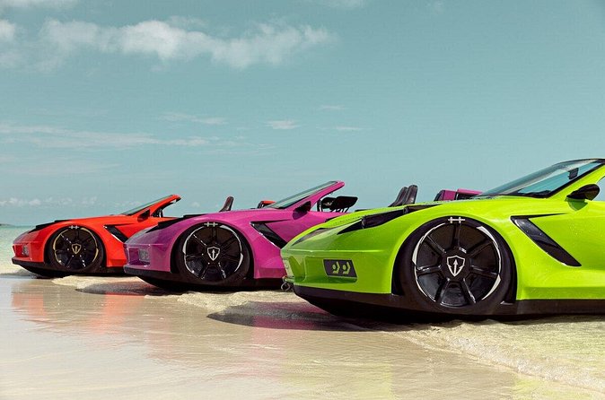 Private 2 Hours Jet Car Tour of Turks and Caicos - Taylor Bay and Sapodilla Bay finish with calm water