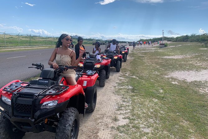 Private ATV Adventures at Island of Grand Turk - Off-road riding back toward the cruise center