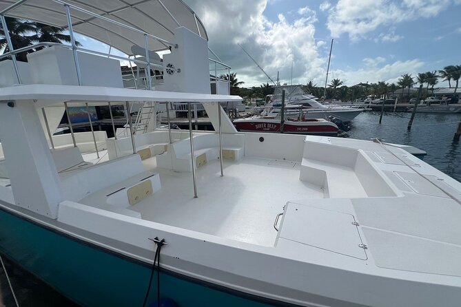 Private Boat Tour with Snorkeling and Beach BBQ - Seeing La Famille Express from the Caicos Banks