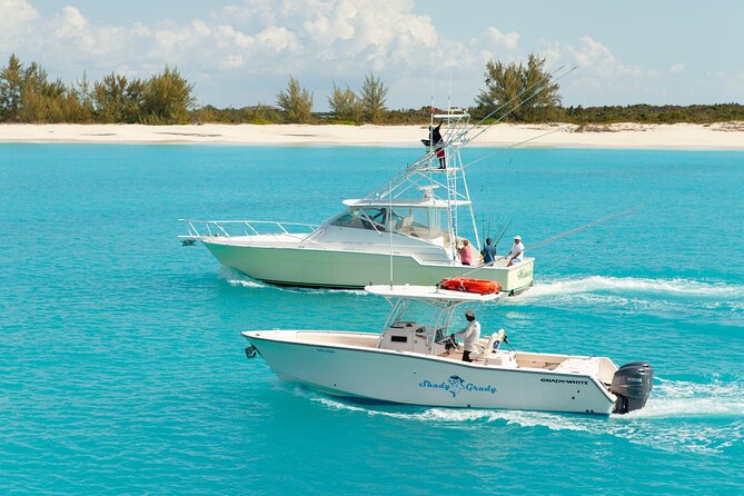 Private Deep Sea Fishing 1/2 Day morning on"Angler Management" - Setting out from Providenciales at 8 a.m.