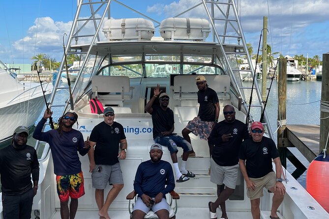 Private Full Day Deep Sea Fishing Charter on "Angler Management" - Seven lines spread across 40 feet