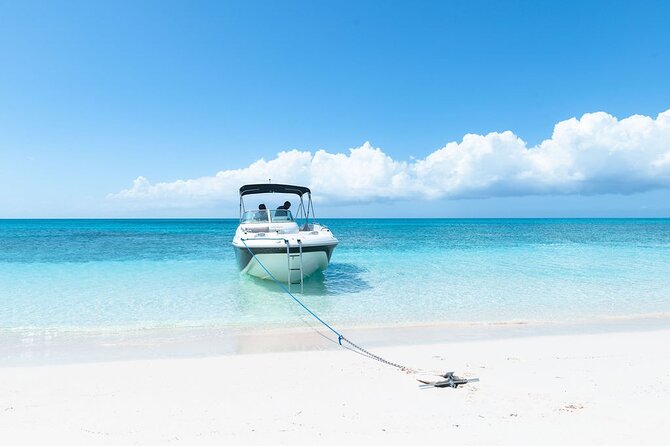Private Grace Bay Boat Sunset Tour with Pickup - Setting Out From Grace Bay at 5:45 PM