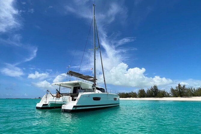 Private Half-Day Catamaran Cruise, Turks and Caicos Islands - Grace Bay Beach, the famous opening scene