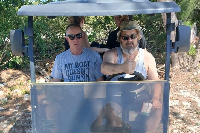 PRJ Golf cart rental in Grand Turk - South to Boaby Rock Point