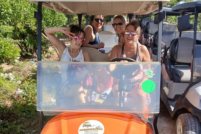 PRJ Golf cart rental in Grand Turk - Beaches, snorkeling, donkeys, and unplanned stops