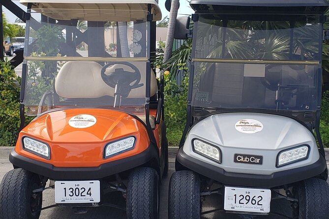 PRJ Golf cart rental in Grand Turk - From the ship to the pickup area