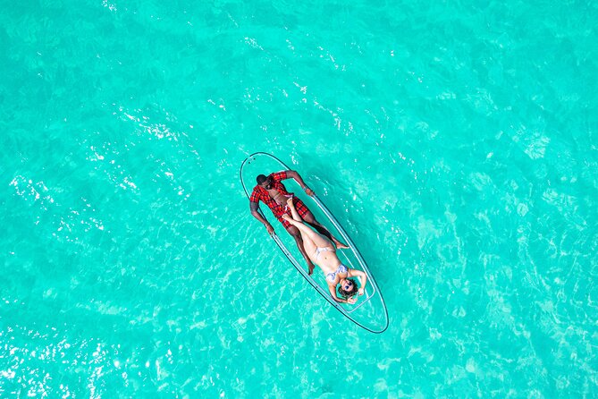 Romantic Clear Kayak Drone Photoshoot for Couples Turks & Caicos - Key points to know before you book