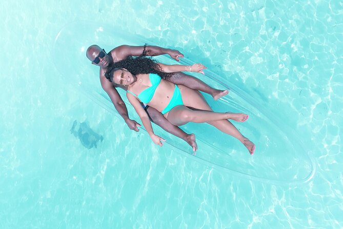 Romantic Clear Kayak Drone Photoshoot for Couples Turks & Caicos - What this Providenciales photoshoot is really like