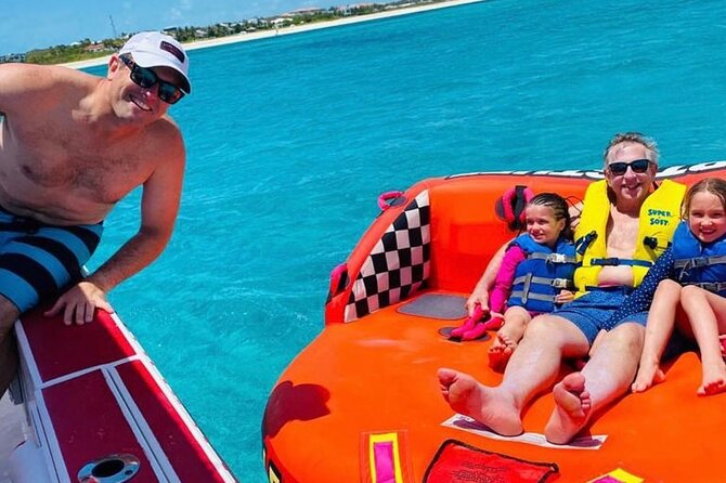 Tubing on grace bay beach Turks and caicos islands - The Captain and Crew Matter More Than the Ride Length