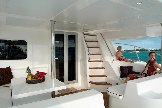 Turks and Caicos Full-Day Luxury Private Yacht Charter - Sailing along Grace Bay Beach
